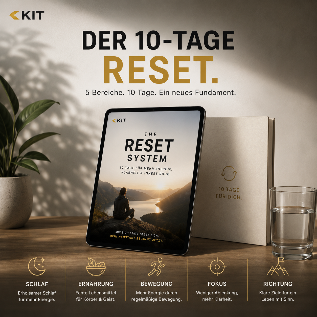THE KIT RESET SYSTEM – Der 10-Tage Reset für mehr Energie, Klarheit & innere Ruhe