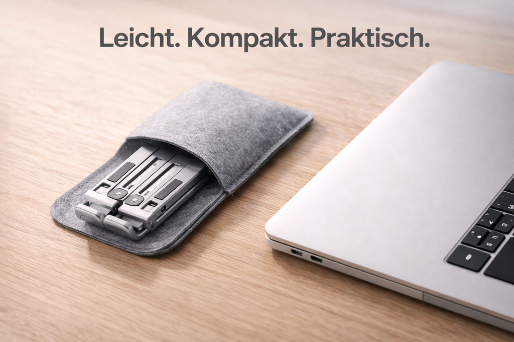Ergonomischer Laptop-Ständer für gesundes Arbeiten